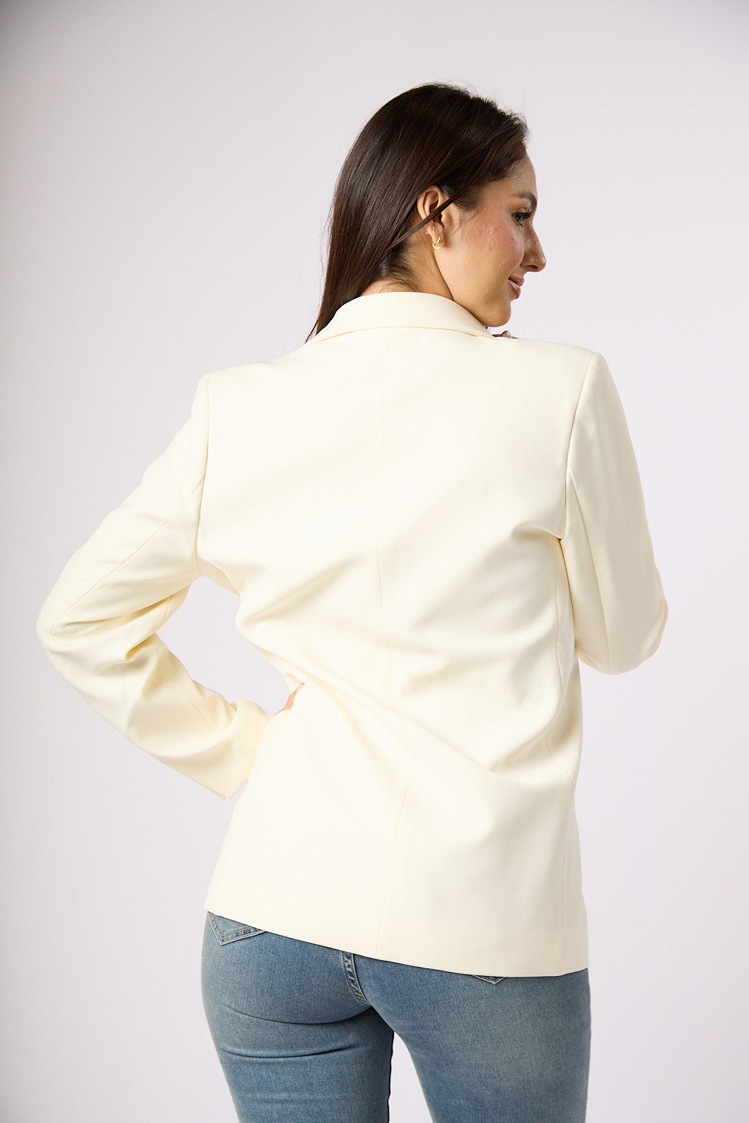 ZIDA Women's Double Breasted Business Blazer - Classic Design, Office Lady, Professional Wear - Zidafashion.com