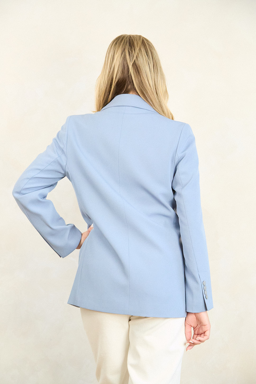 ZIDA Women's Double Breasted Business Blazer - Classic Design, Office Lady, Professional Wear