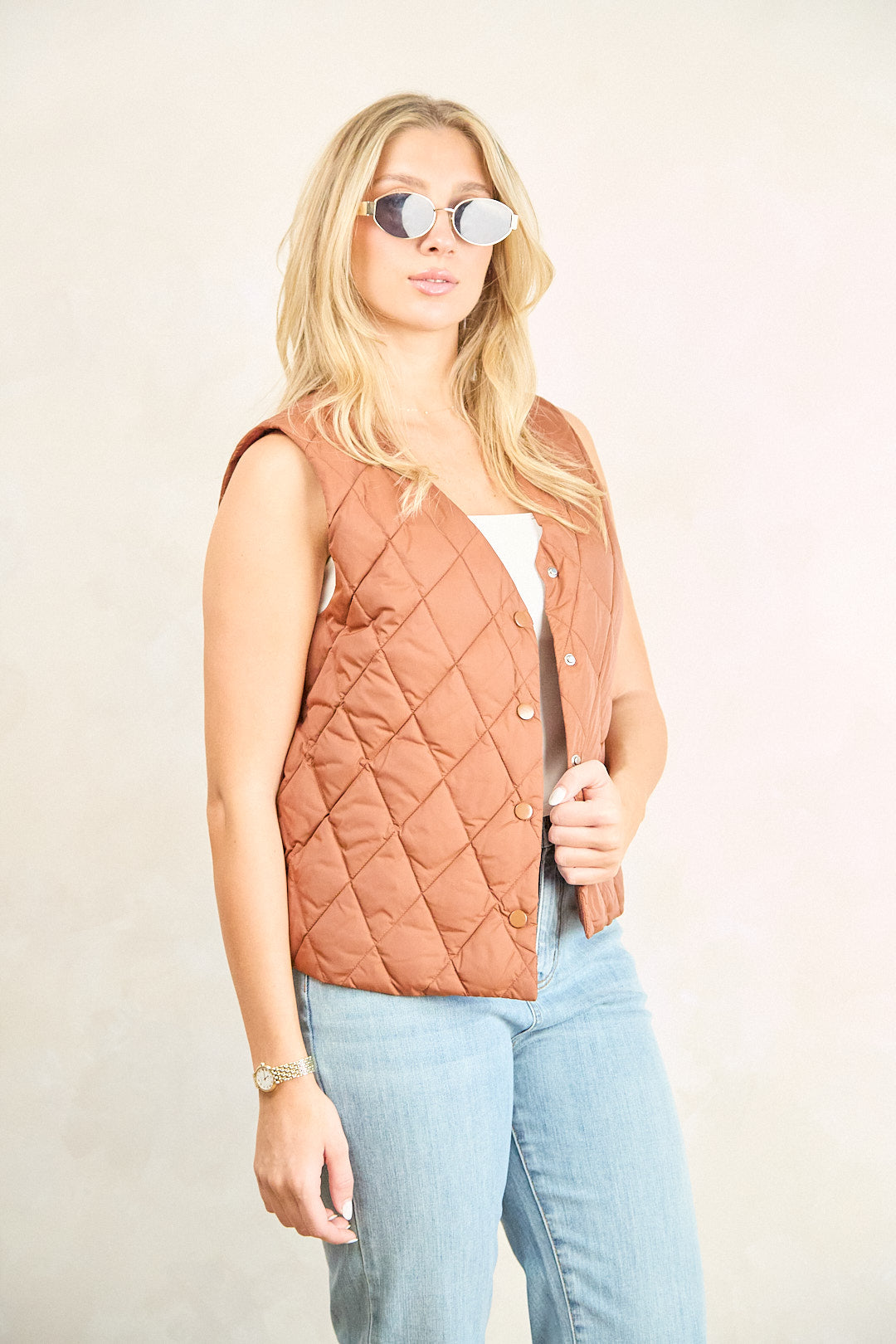 ZIDA Women's Quilted 90% Down Vest