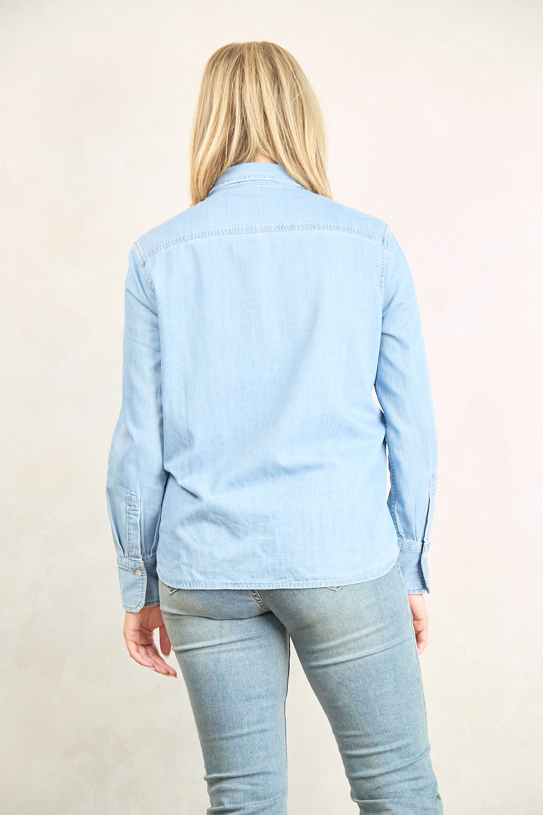 ZIDA Women's Classic Elegance Denim Shirt