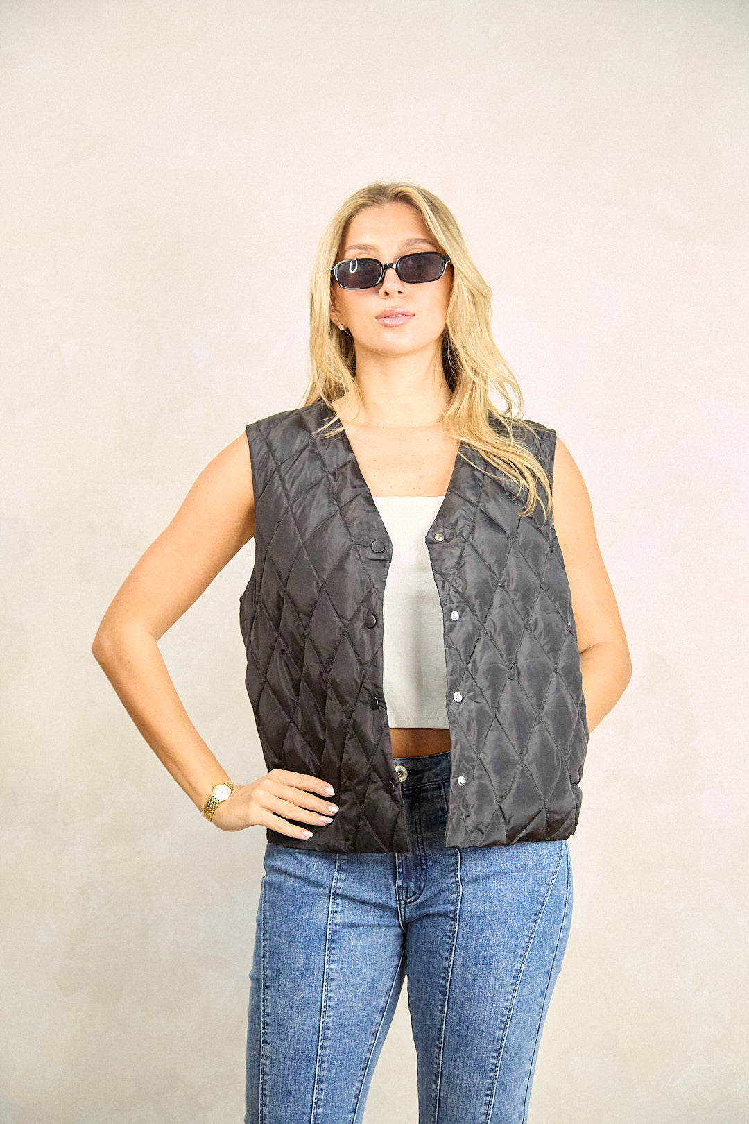ZIDA Women's Quilted 90% Down Vest
