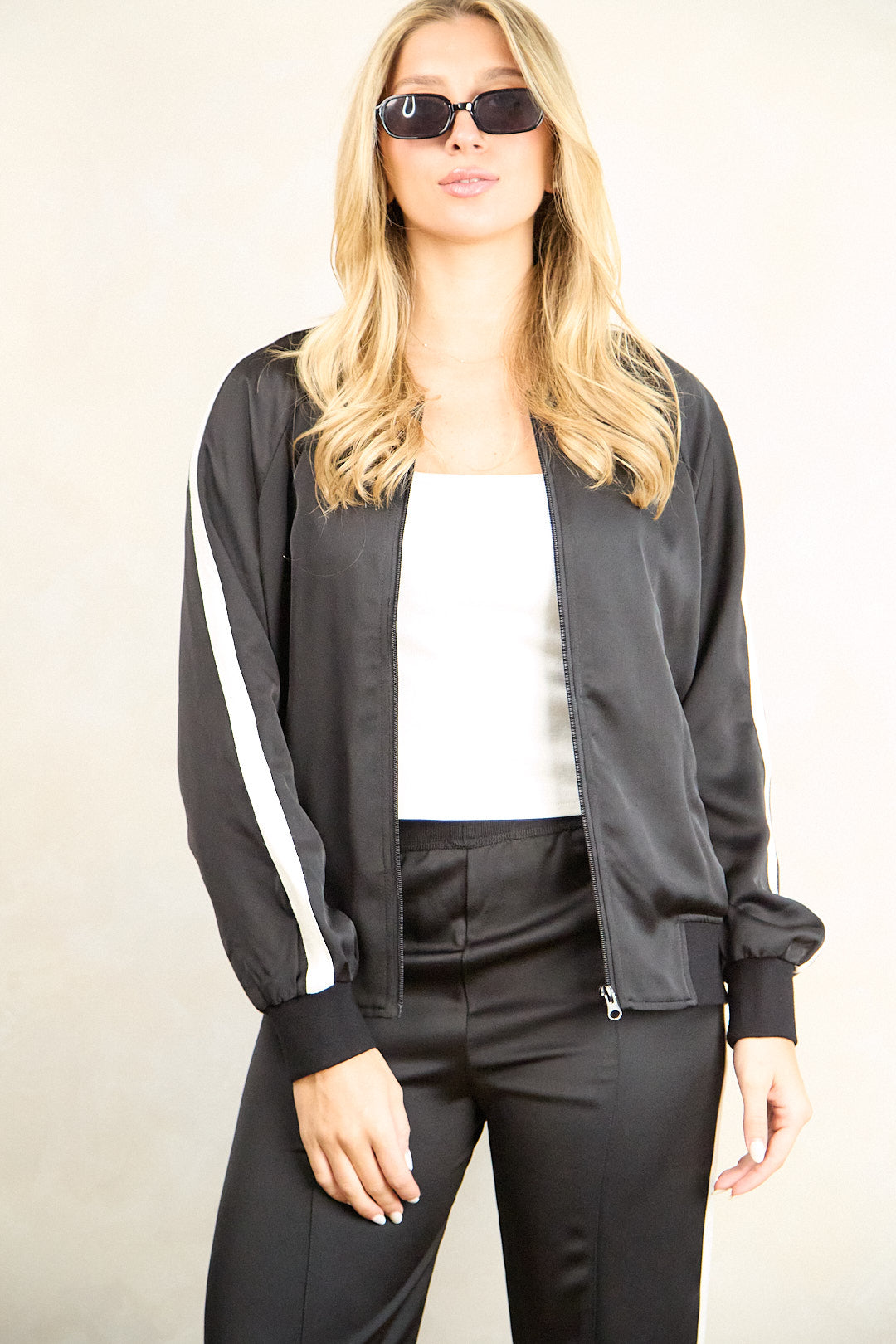 ZIDA Women's Urban Stride Zip-Front Track Jacket