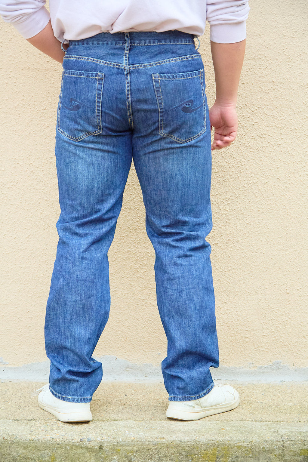 ZIDA Men’s Classic Straight-Leg Denim Jeans – Everyday Stretch Comfort Fit