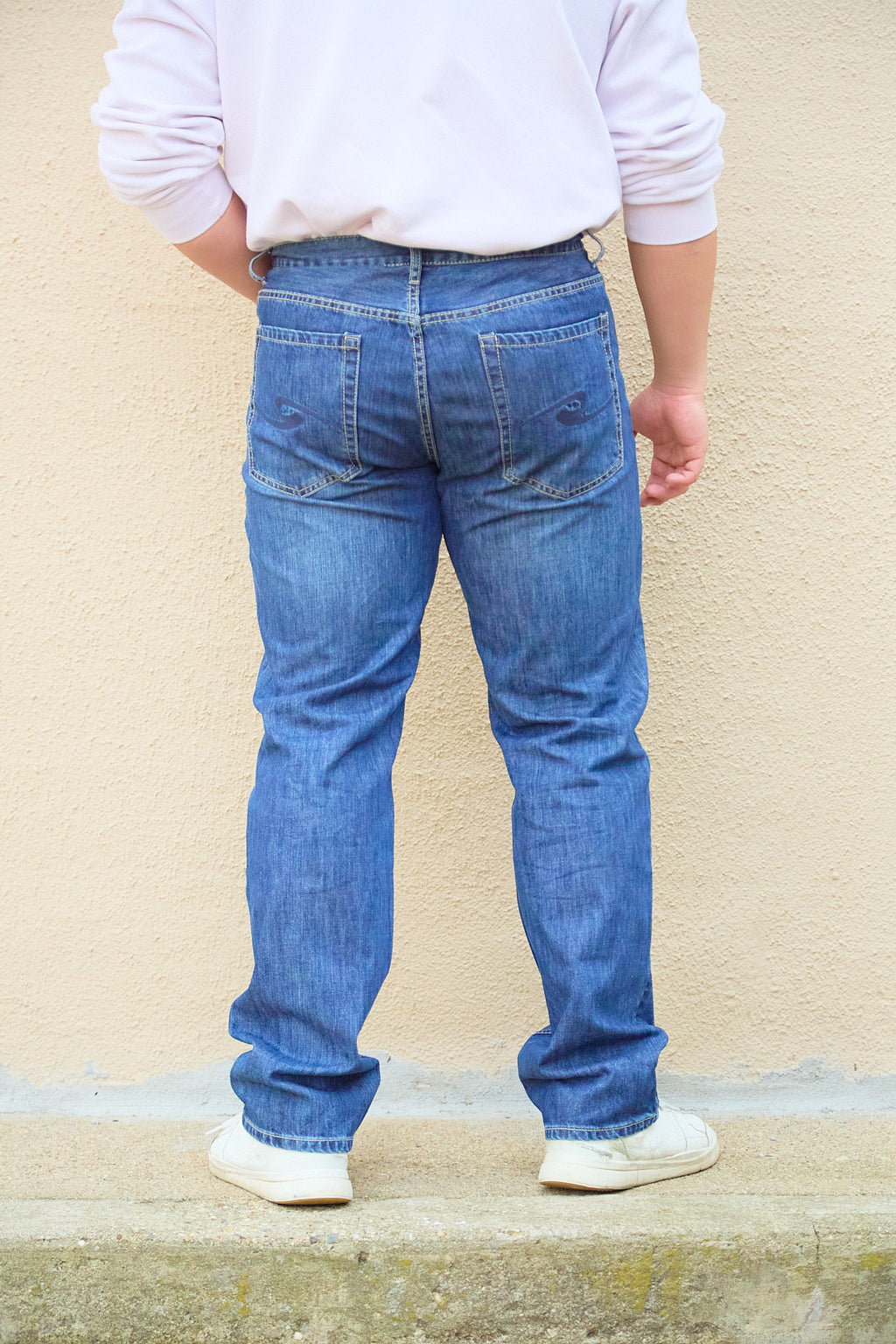 ZIDA Men’s Classic Straight-Leg Denim Jeans – Everyday Stretch Comfort Fit