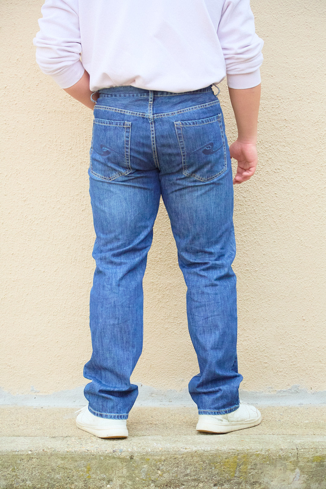 ZIDA Men’s Classic Straight-Leg Denim Jeans – Everyday Stretch Comfort Fit