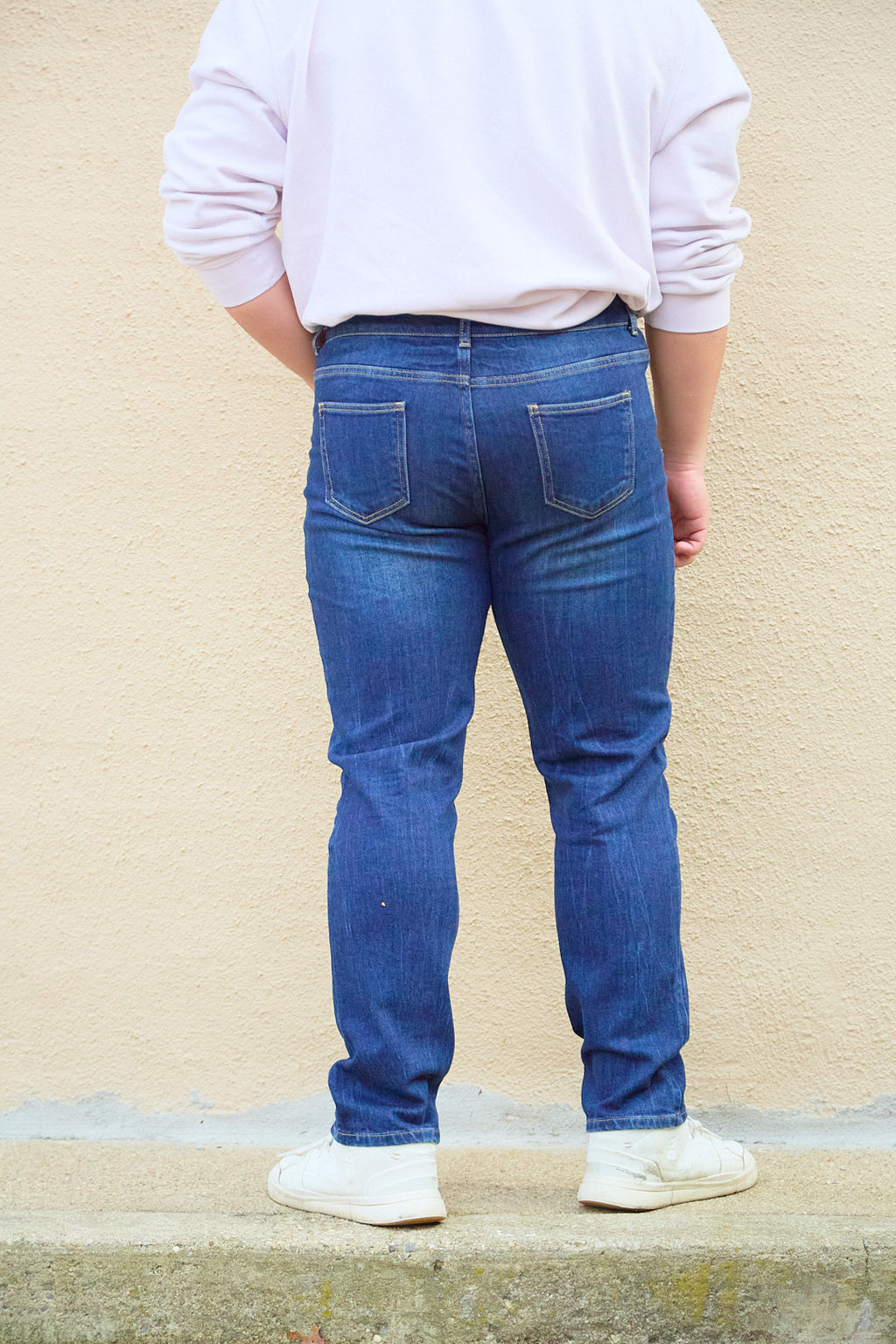 ZIDA Men’s Slim-Fit Stretch Denim Jeans – Modern Tapered Everyday Blue Jeans